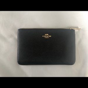 Coach Black Wallet/Pouch